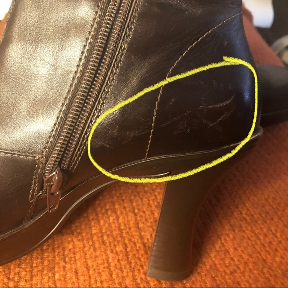 Gianni Bini (8.5M) Chocolate Brown Boots w 2” heel - Picture 9 of 16